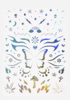 Lunautics Rave Day Face Decal Mix Pack