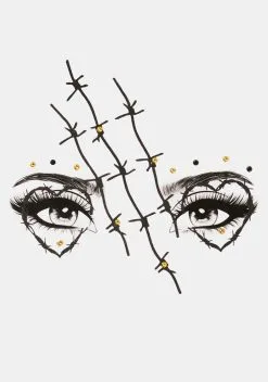 X_My Glitter Boutique Rough And Tough Eye Stickers