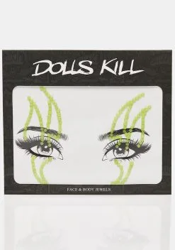 X_My Glitter Boutique Green Flame On Rhinestone Face Gems 5 X_My Glitter Boutique Green Flame On Rhinestone Face Gems -Cheap Makeup Store 3H93UxaeX9J1NlJn5Lwgm7gcCHKpLkLs 24