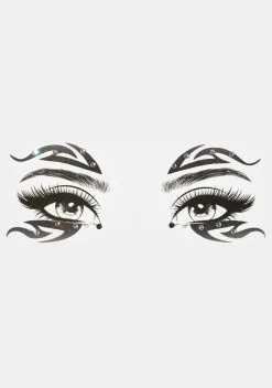 X_My Glitter Boutique Late Catch A Wave Face Stickers