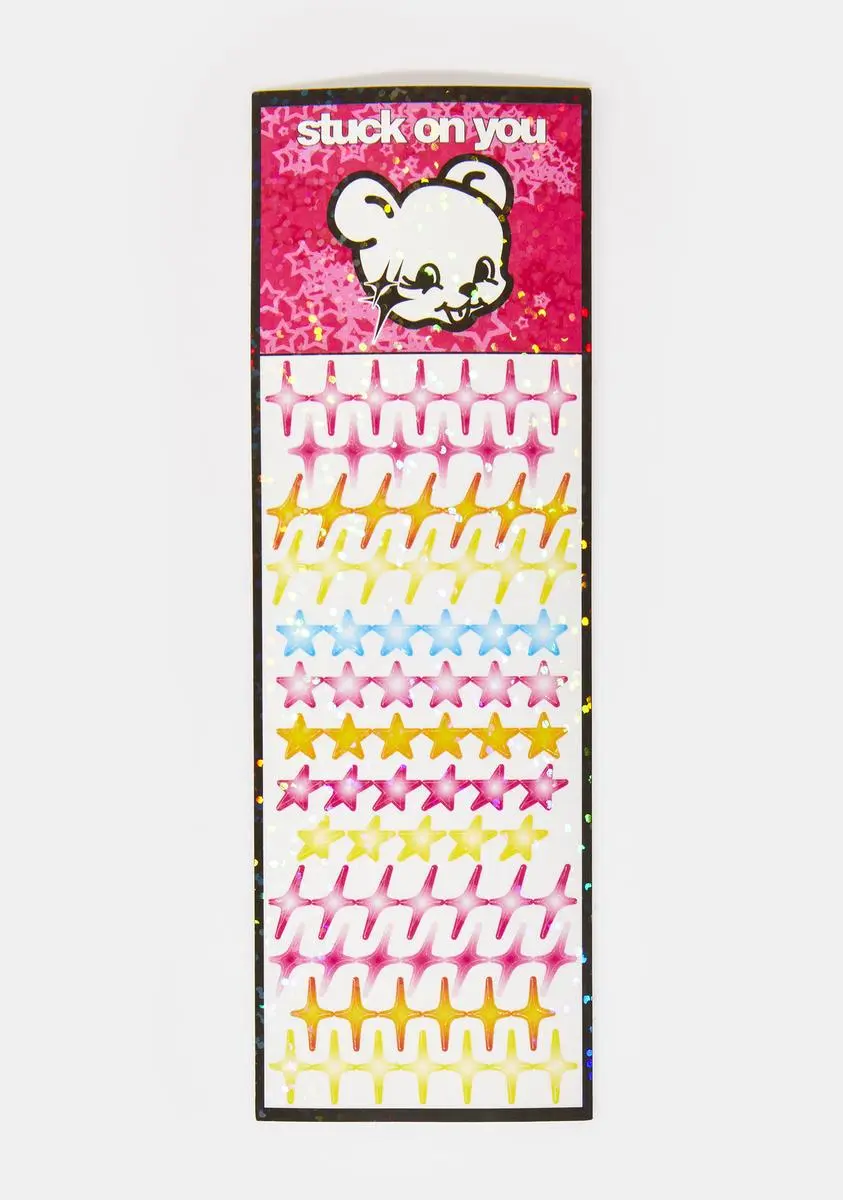 STUCK ON YOU STUDIOS Star Face Stickers 1 STUCK ON YOU STUDIOS Star Face Stickers