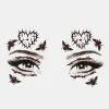 X_My Glitter Boutique Hollow Feelings Eye Stickers