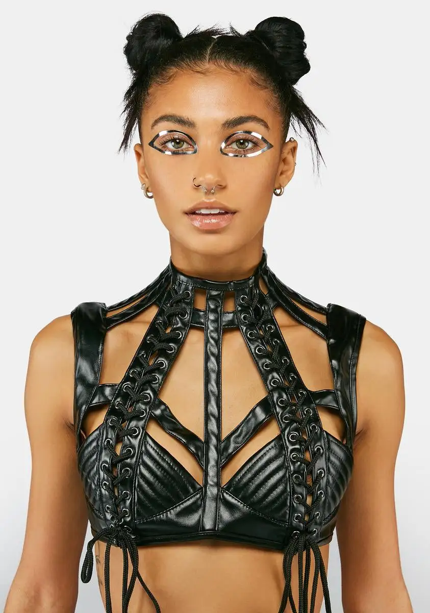 Face Lace Eye Hugs Chrome Eye Decor 5 Face Lace Eye Hugs Chrome Eye Decor - Image 5