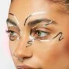 Face Lace Serpentice Chrome Eye Decor