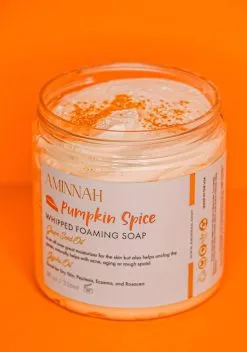 AMINNAH Pumpkin Spice Whipped Foaming Soap -Cheap Makeup Store DLiJd9amfnsAHixlzJkqwBnMCQgUe1rK 24