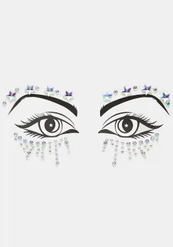 Lunautics Crystal Visions Iridescent Face Jewel
