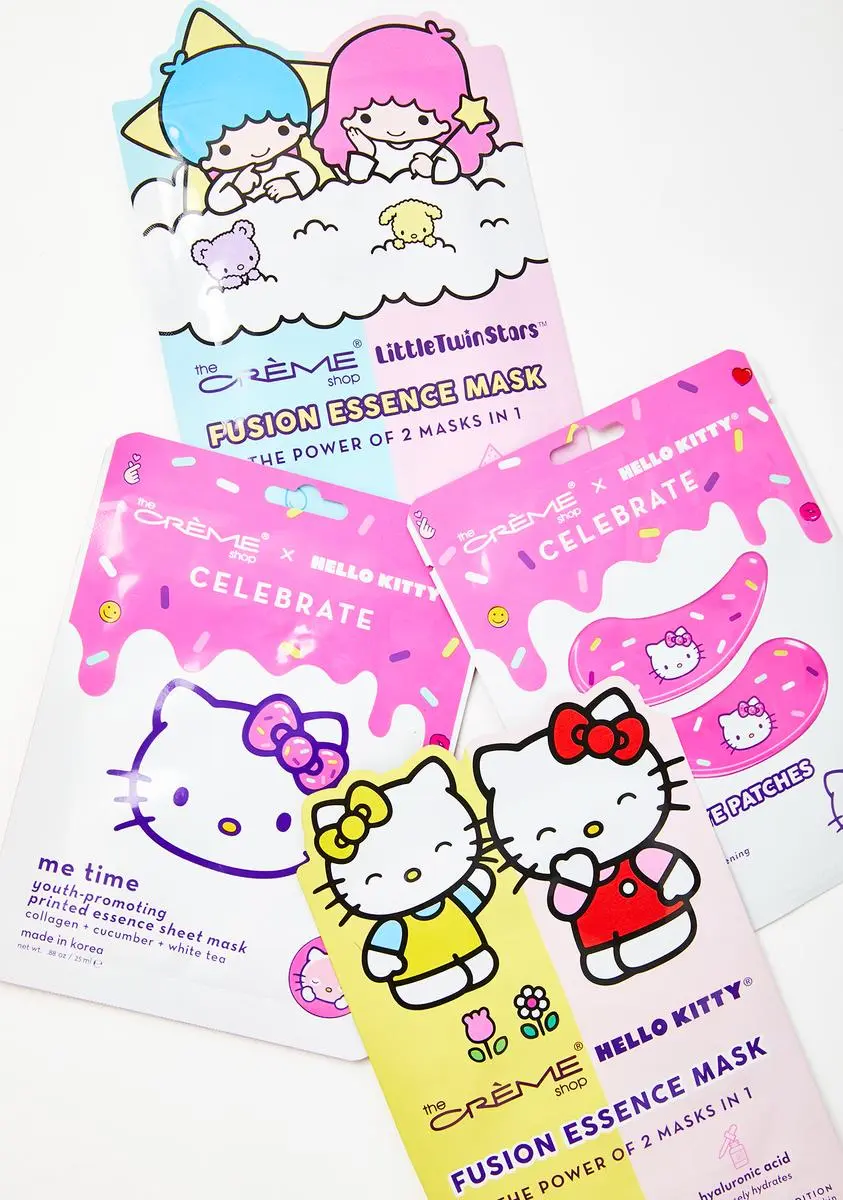 The Creme Shop Hello Kitty Fusion Essence Mask 3 The Creme Shop Hello Kitty Fusion Essence Mask - Image 3
