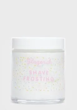 Glaze-ish Birthday Cake Shave Frosting