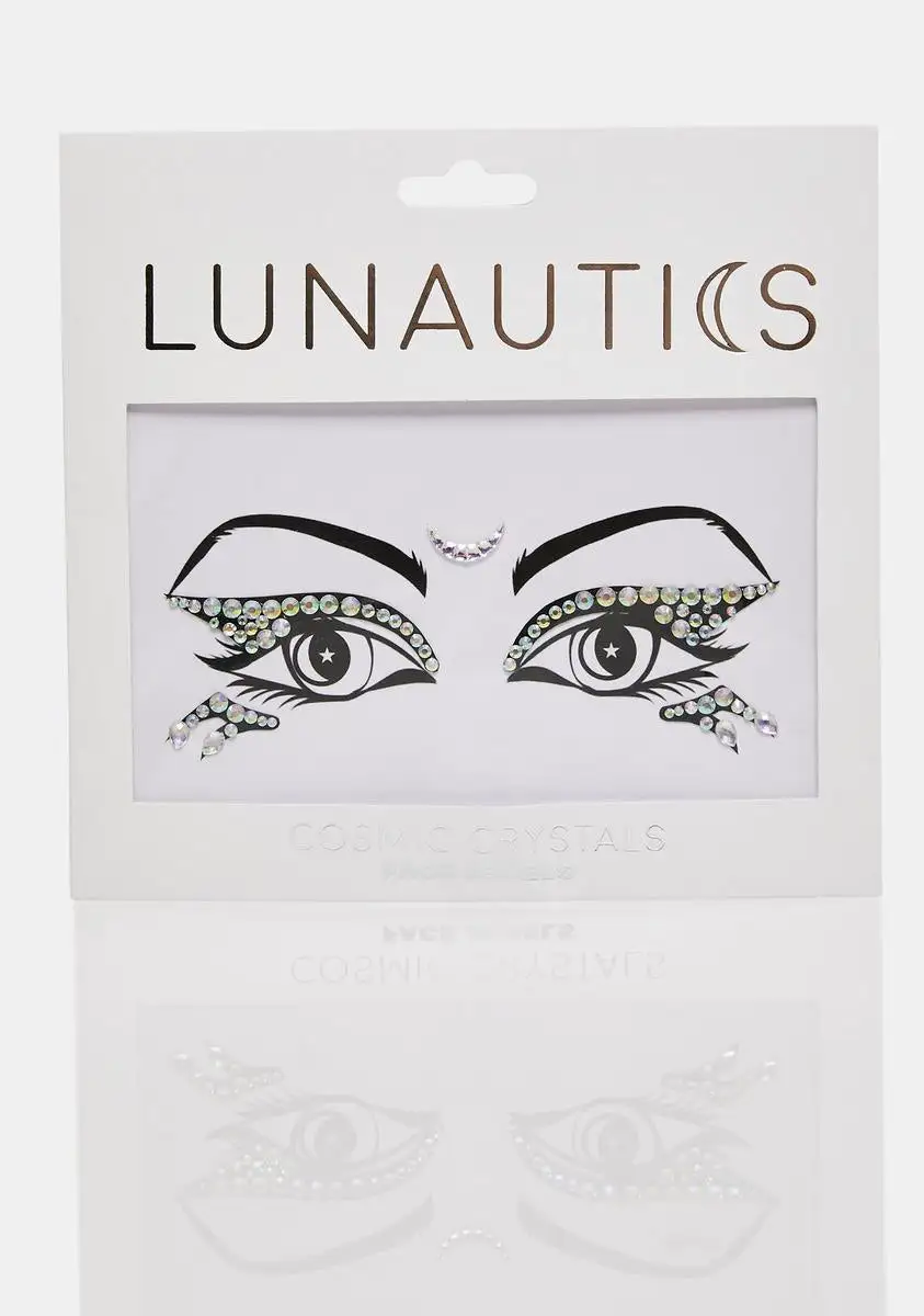 Lunautics Jinx Iridescent Cut-Crease Face Jewels 3 Lunautics Jinx Iridescent Cut-Crease Face Jewels - Image 3