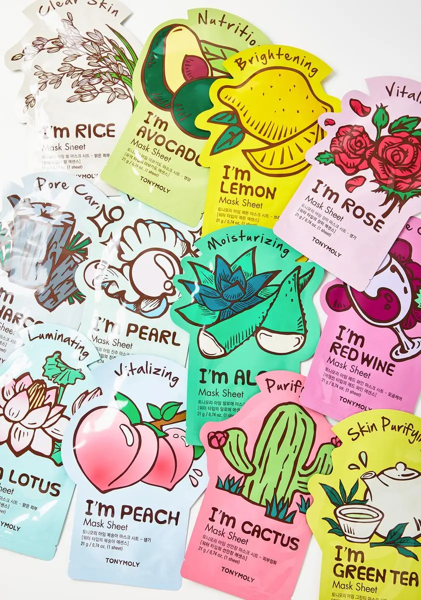 TONYMOLY Aloe I'm Real Sheet Mask 2 TONYMOLY Aloe I'm Real Sheet Mask - Image 2