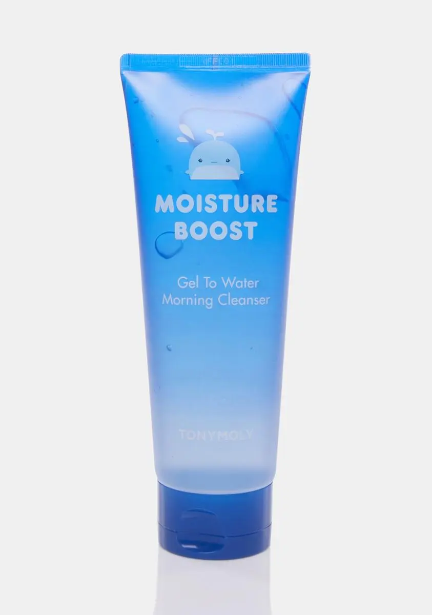 TONYMOLY Moisture Boost Gel To Water Morning Cleanser 1 TONYMOLY Moisture Boost Gel To Water Morning Cleanser