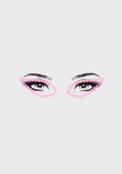 X_My Glitter Boutique Pink Rhinestone Eye Gem Pack