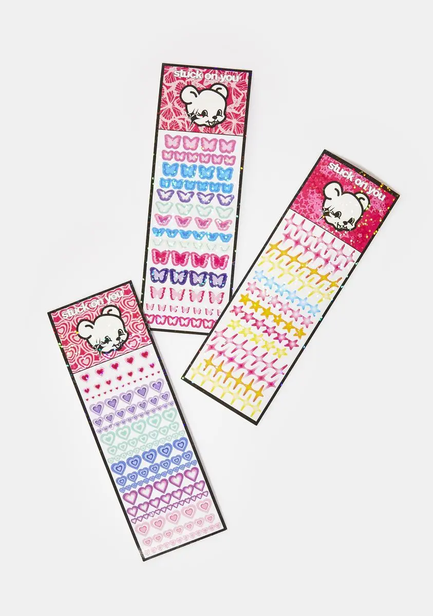 STUCK ON YOU STUDIOS Heart Face Stickers 3 STUCK ON YOU STUDIOS Heart Face Stickers - Image 3