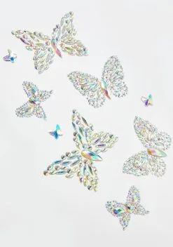 Lunautics Stay Fly Butterfly Body Stickers