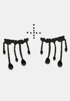 X_My Glitter Boutique Bow To No One Face Stickers