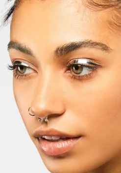 Face Lace Dazzliners Chrome Eye Decor