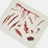 Neva Nude Bloody Cuts Face And Body Sticker Pack