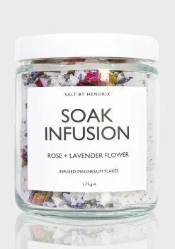 Salt By Hendrix Rose And Lavender Flower Soak Infusion