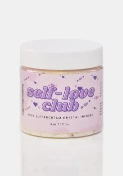 BADGURLGOODIES Self Love Club Crystal Infused Body Buttercream