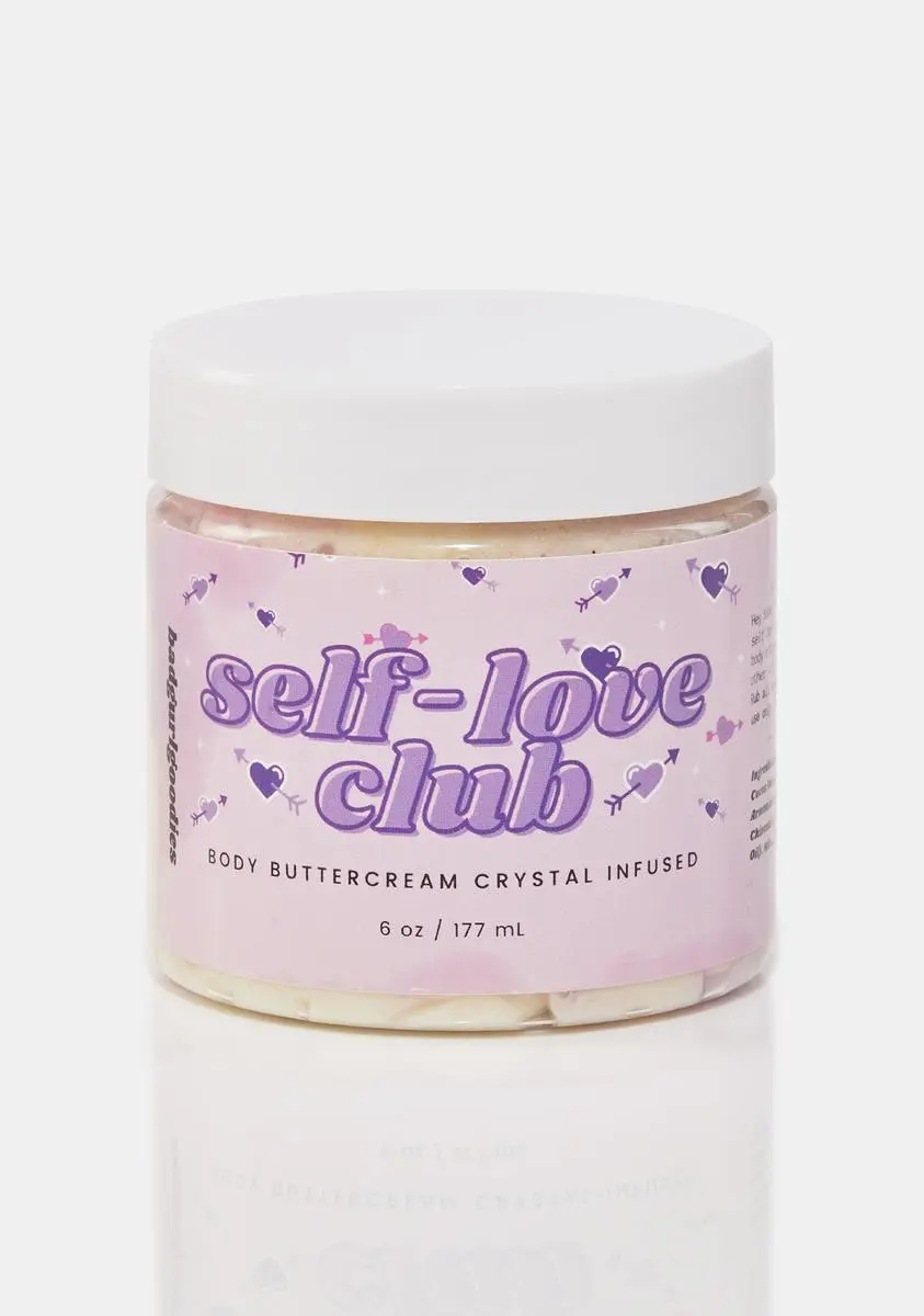 BADGURLGOODIES Self Love Club Crystal Infused Body Buttercream 1 BADGURLGOODIES Self Love Club Crystal Infused Body Buttercream