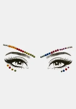 X_My Glitter Boutique Muse Of Magic Rainbow Face Gems