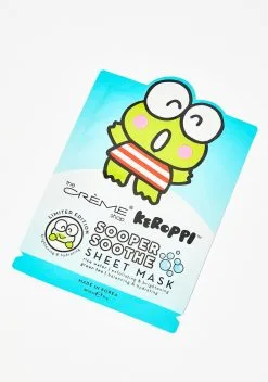 The Creme Shop Sooper Soothe Keroppi Mask