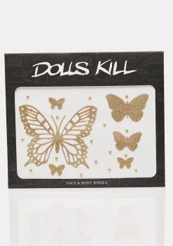 X_My Glitter Boutique Gold Glitter Butterfly Face & Body Stickers -Cheap Makeup Store mmyMyxCkrbcan7IG3NX2w6y2eqVev7zB 24