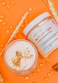 AMINNAH Pumpkin Spice Whipped Foaming Soap