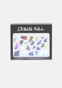 X_My Glitter Boutique Cosmic Glow Holographic Body Stickers