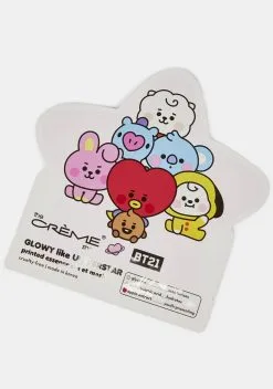 The Creme Shop BT21 Glowy Like Universtar Printed Essence Sheet Mask