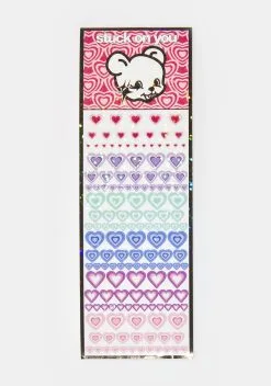 STUCK ON YOU STUDIOS Heart Face Stickers