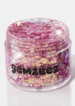 Gemzeez Electric Pink Face And Body Glitter