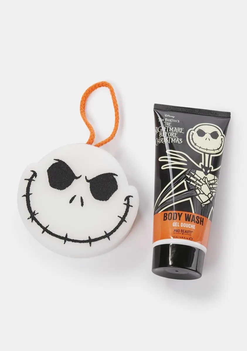 MAD BEAUTY Nightmare Before Christmas Body Wash And Sponge Set 2 MAD BEAUTY Nightmare Before Christmas Body Wash And Sponge Set - Image 2