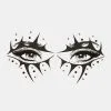 X_My Glitter Boutique Provocative Girl Eye Stickers