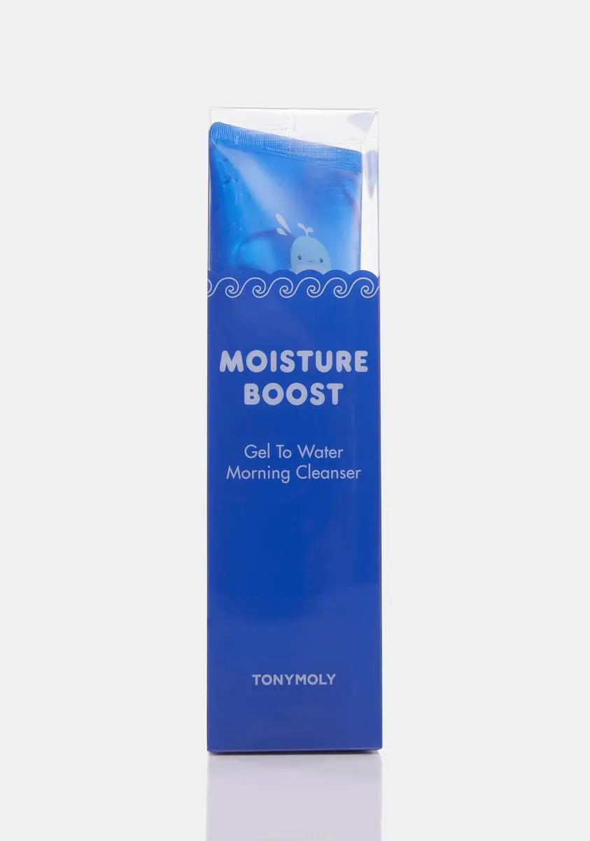TONYMOLY Moisture Boost Gel To Water Morning Cleanser 2 TONYMOLY Moisture Boost Gel To Water Morning Cleanser - Image 2
