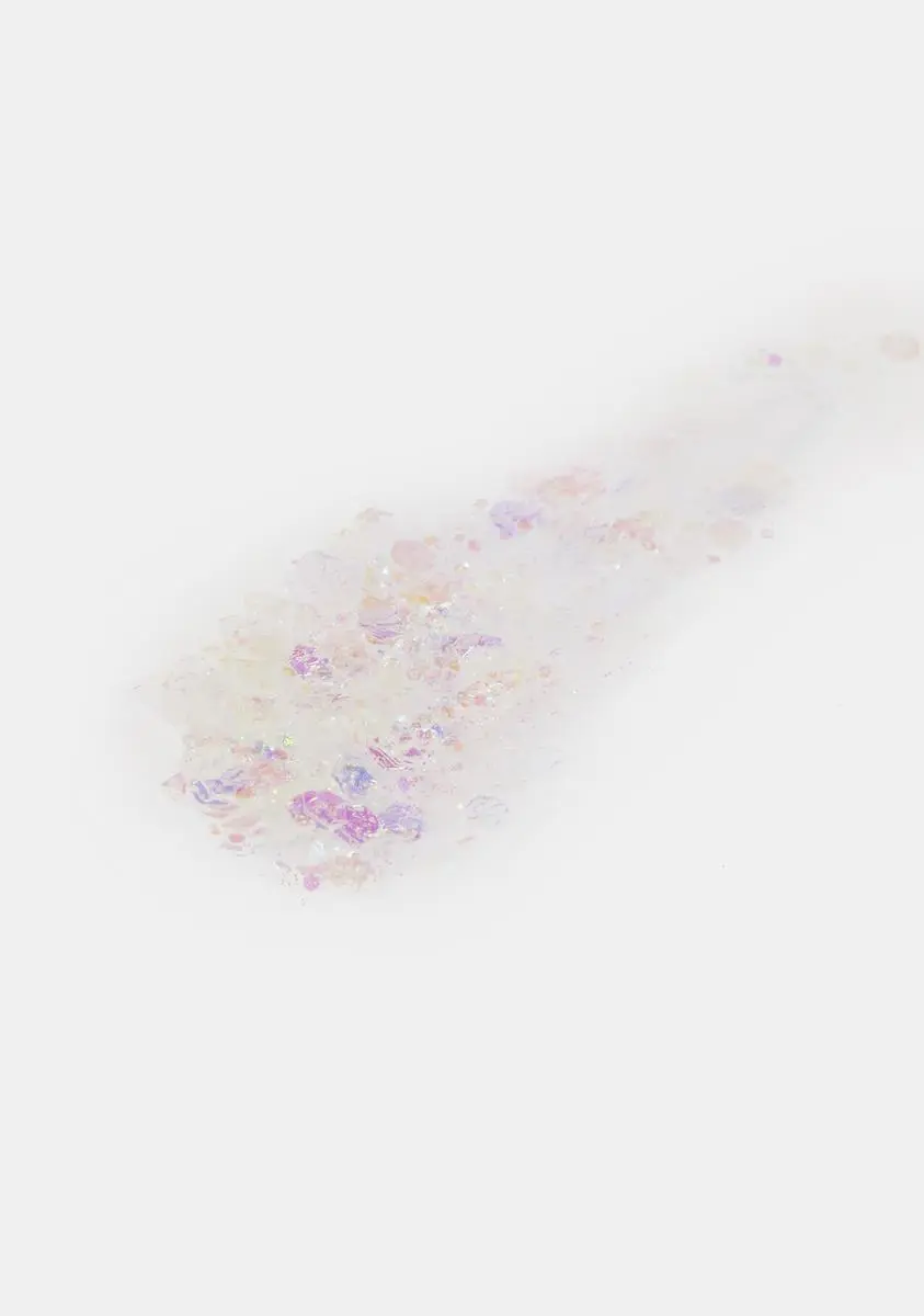 X_CIEL White Got The Glitz Glitter Gel 2 X_CIEL White Got The Glitz Glitter Gel - Image 2