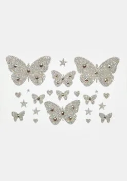 X_My Glitter Boutique Glitzy Dreams Butterfly Face & Body Gems