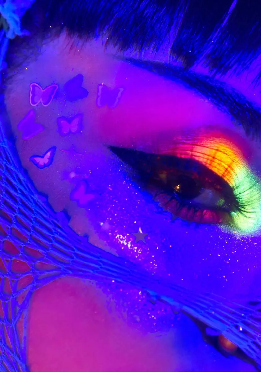 STUCK ON YOU STUDIOS Butterfly Face Stickers 2 STUCK ON YOU STUDIOS Butterfly Face Stickers - Image 2