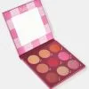 RUDE COSMETICS Match Three Blush Crush 9 Color Blush Palette